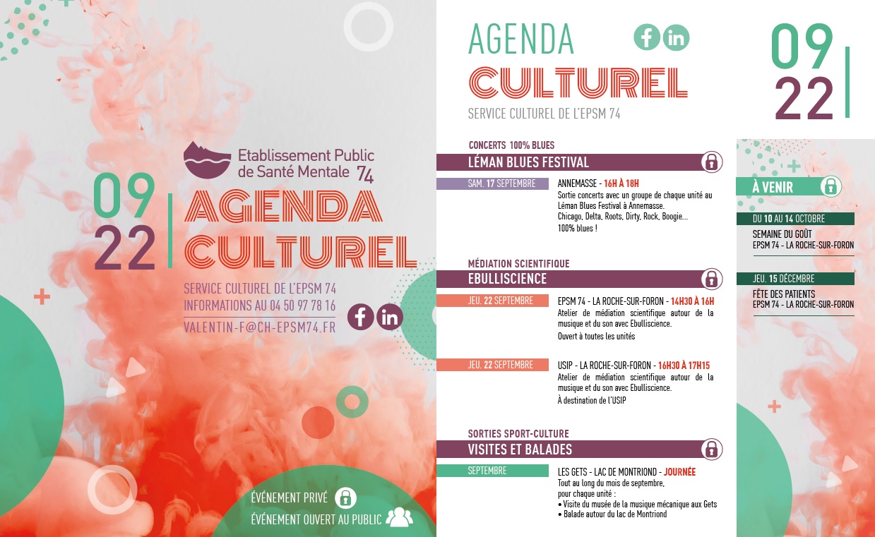 Agenda Culturel Juini 2022